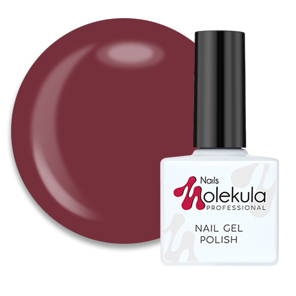 Гель-лак Nails Molekula 165 розово-сливовый конфитюр. 11 мл