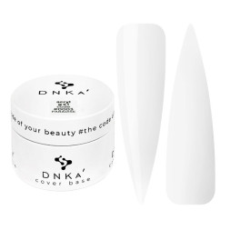 Акрил-гель DNKa Acryl Gel 0003 Paradise белый в баночке. 30 мл