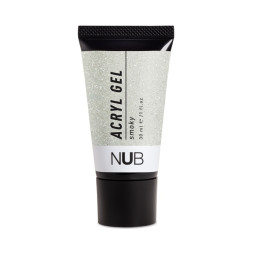 Акрил-гель NUB Acryl Gel 07 Smoky. димчастий з шимером. 30 мл
