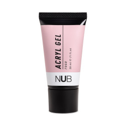 Акрил-гель NUB Acryl Gel Rose. холодний рожевий. 30 мл