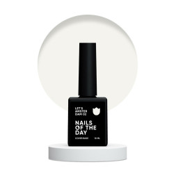База камуфлююча Nails Of The Day Cover Base Lets Amsterdam  02. біло-молочний. 10  мл