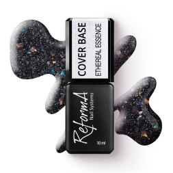 База камуфлирующая ReformA Cover Base Lustrous Night 942244 Ethereal Essence светоотражающая с блестками и слюдой сине-серый 10 мл