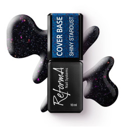 База камуфлирующая ReformA Cover Base Lustrous Night 942247 Shiny Stardust светоотражающая с блестками и слюдой синяя ночь 10 мл