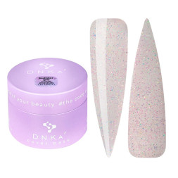 Гель для моделирования DNKa Builder Gel 0006 Celebrity полупрозрачный розовый с шиммером 30 мл