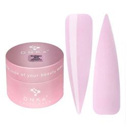 Гель для моделирования DNKa Builder Gel 0007 Pink Pollen нежно-розовый с шиммером 30 мл
