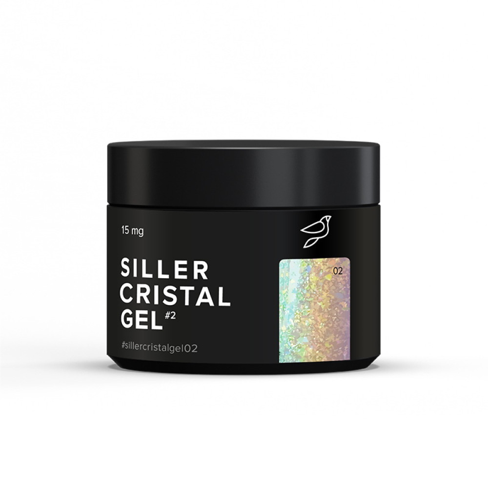 Гель Siller Professional Crystal Gel 002 в баночці. 15 мл