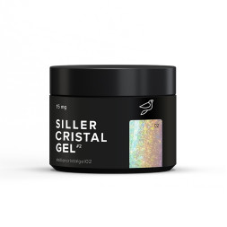 Гель Siller Professional Crystal Gel 002 в баночці. 15 мл