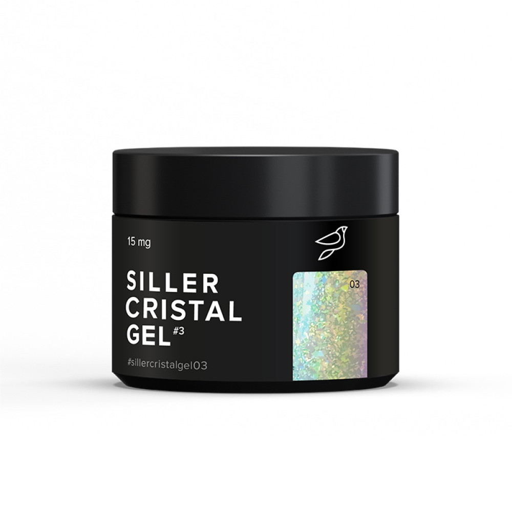 Гель Siller Professional Crystal Gel 003 в баночці. 15 мл