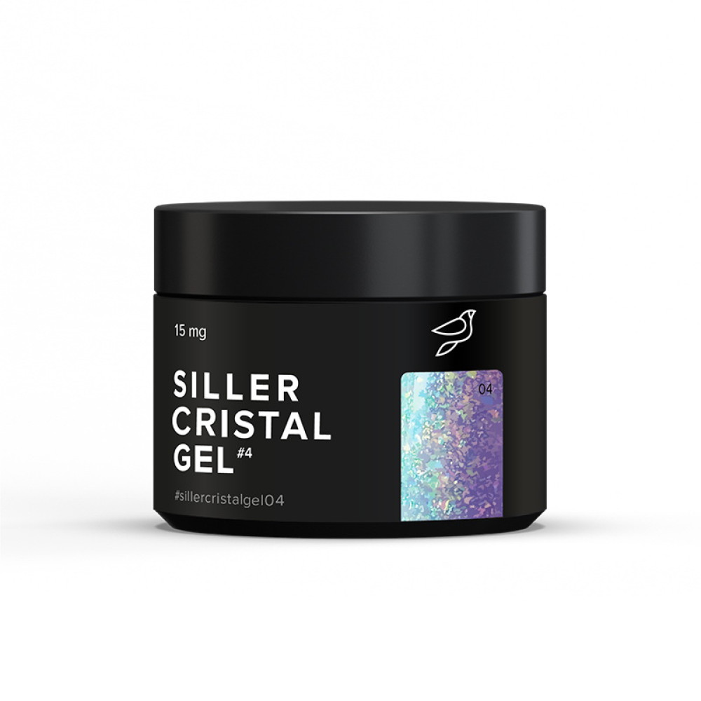Гель Siller Professional Crystal Gel 004 в баночці. 15 мл