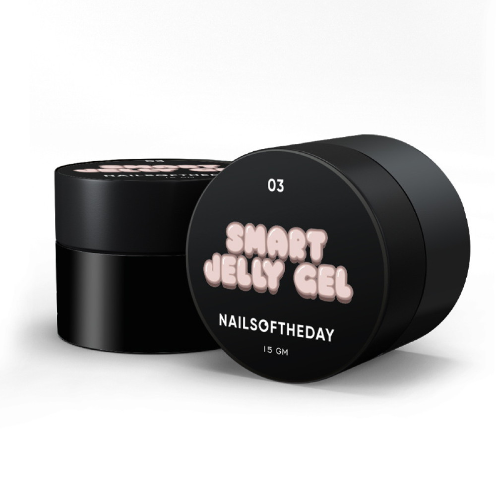 Гель-желе строительный Nails Of The Day Smart Jelly Gel 03 персиково-бежевый 15 мл