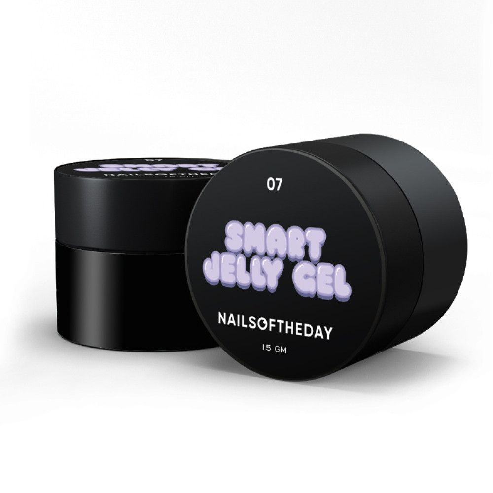 Гель-желе строительный Nails Of The Day Smart Jelly Gel 07 нежно-лиловый 15 мл