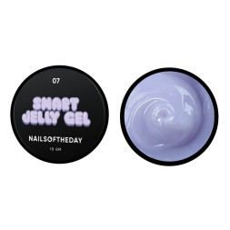 Гель-желе строительный Nails Of The Day Smart Jelly Gel 07 нежно-лиловый 15 мл