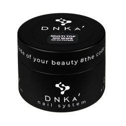 Топ многофункциональный для гель-лака без липкого слоя DNKa Top Multi No Wipe No UV-Filters без УФ фильтра. 30 мл