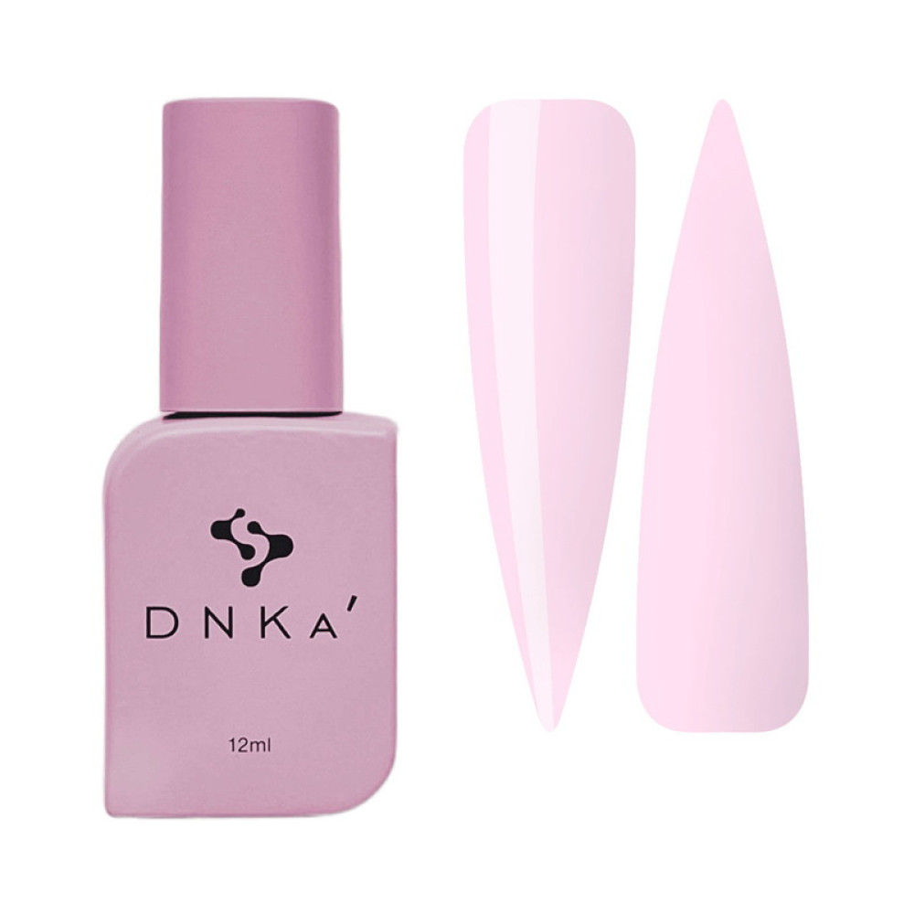 Жидкий гель DNKa Liquid Acrygel 0012 Mousse для укрепления ногтей розовый мусс 12 мл