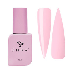 Жидкий гель DNKa Liquid Acrygel 0016 Meringue для укрепления ногтей. розовая меренга 12 мл