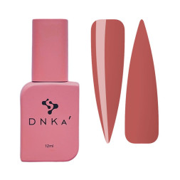 Жидкий гель DNKa Liquid Acrygel 0028 Toffee для укрепления ногтей. карамель 12 мл