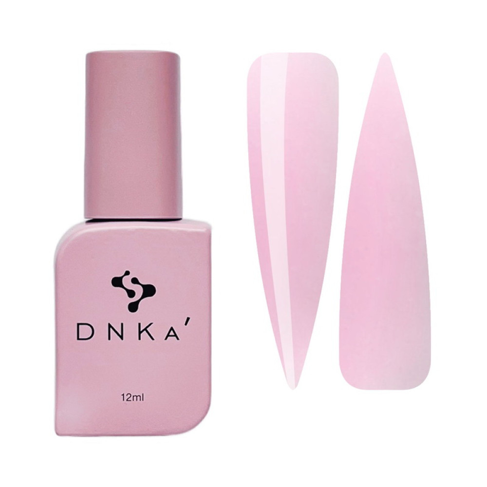 Жидкий гель DNKa Liquid Acrygel 0034 Lollypop для укрепления ногтей. розовый леденец 12 мл