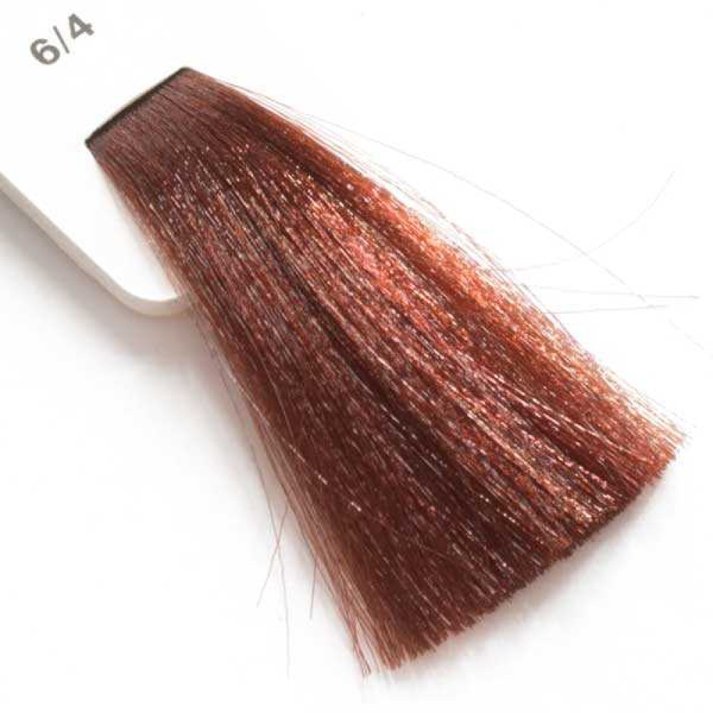 Крем-краска для волос Lisap LK Creamcolor OPC 6/4. темный блондин махагоновый. 100 мл