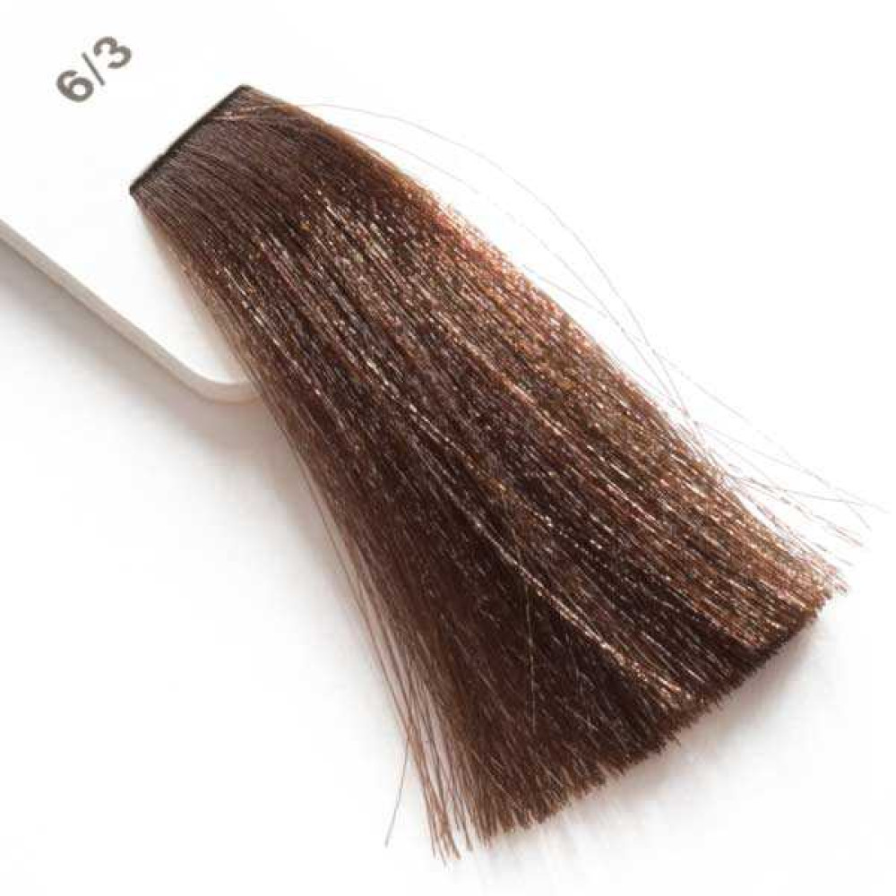 Крем-краска для волос Lisap LK Creamcolor OPC 6/3. темный блондин золотистый. 100 мл