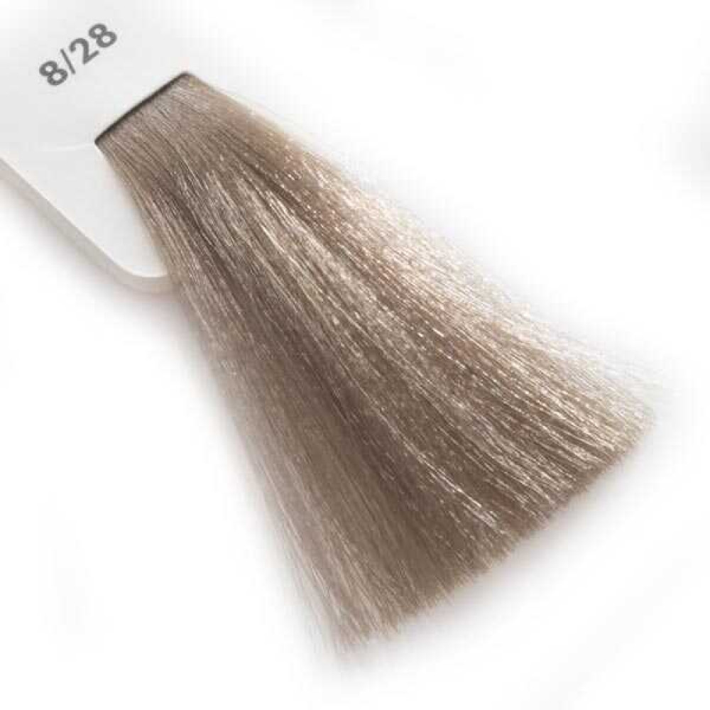 Крем-краска для волос Lisap LK Creamcolor OPC 8/28, светлый блондин жемчужно-пепельный, 100 мл
