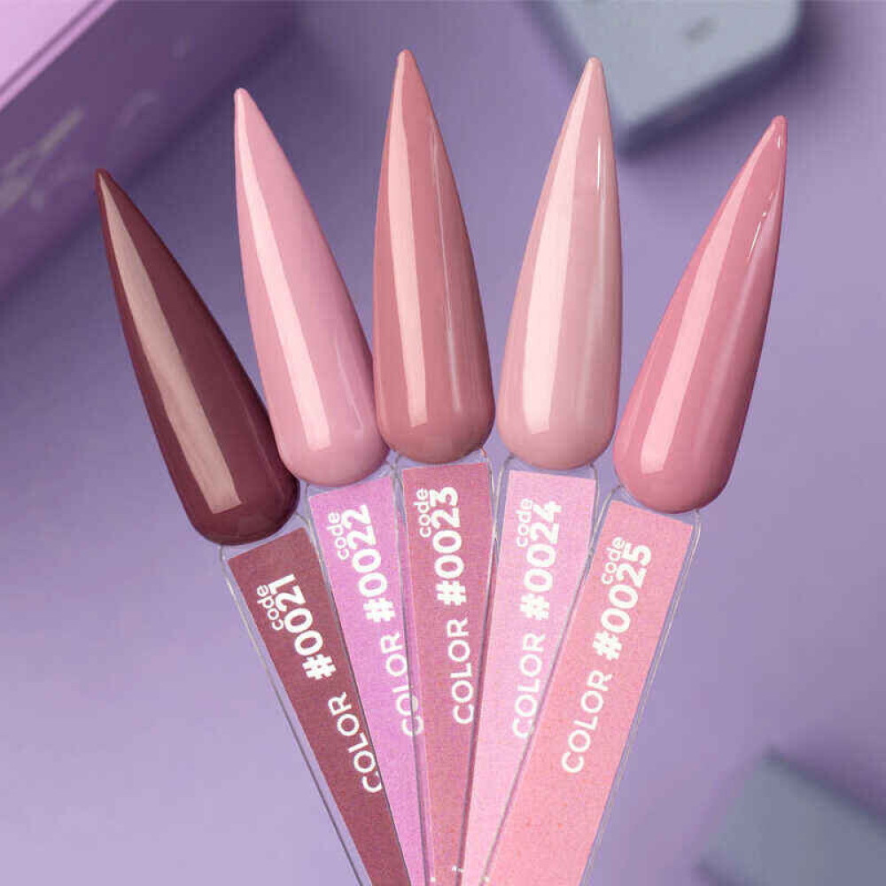 Гель-лак DNKa Polish Gel 0025 мякий рожевий 12 мл
