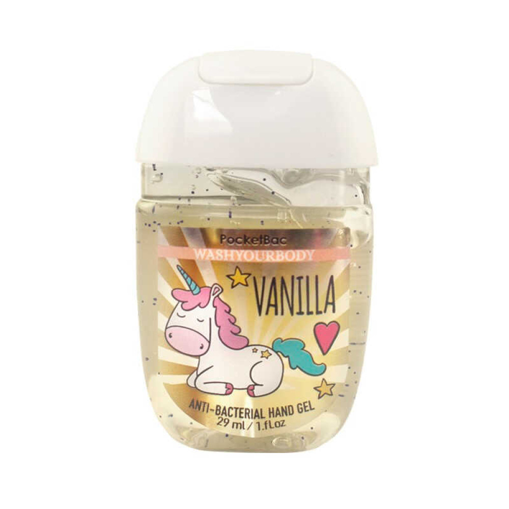 Санитайзер Washyourbody PocketBac Vanilla, ваниль, 29 мл