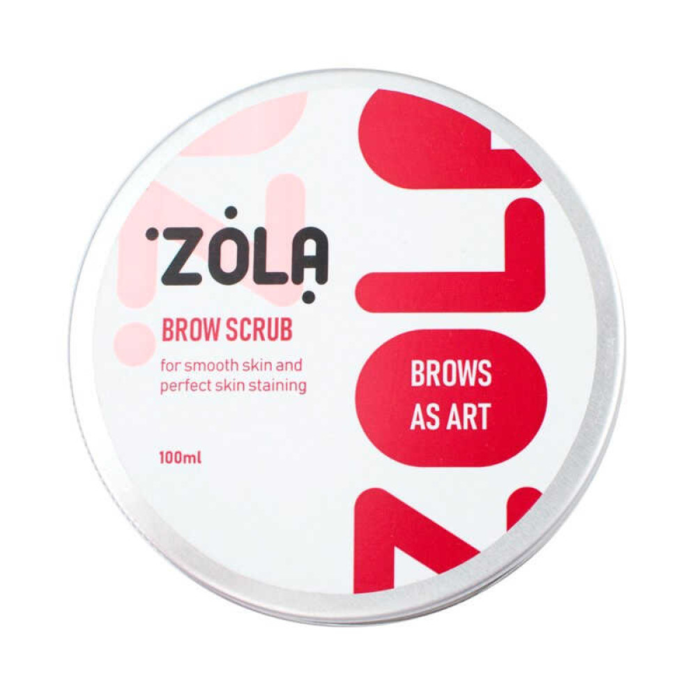 Скраб для брів ZOLA Brow Scrub. 100 мл