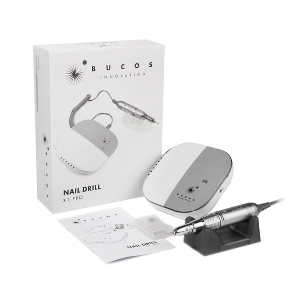 Фрезер Bucos Nail Drill X1 Pro. 40 000 обертів/хв. колір сірий