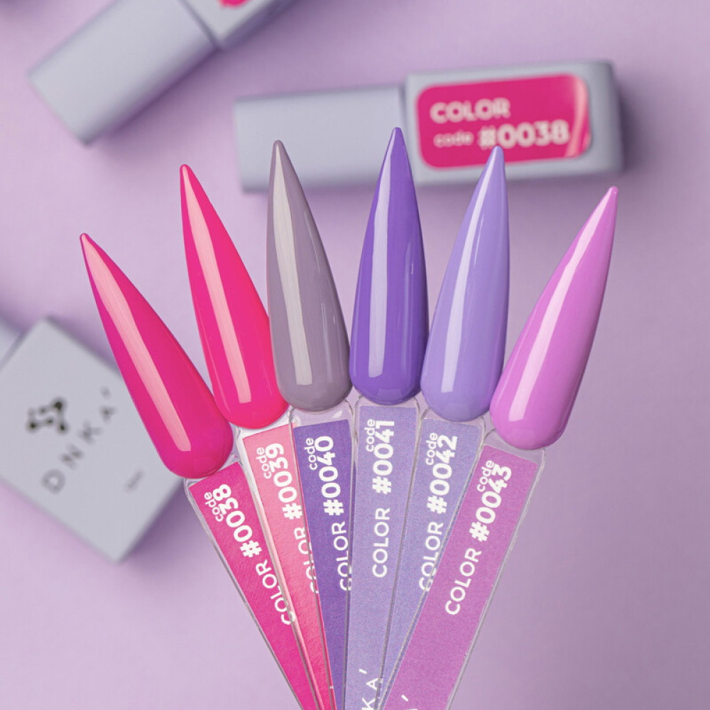 Гель-лак DNKa Polish Gel 0042 лилово-фиолетовый 12 мл