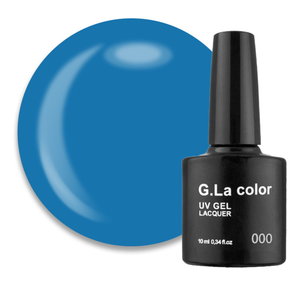 Гель-лак G.La color 223 синий. 10 мл