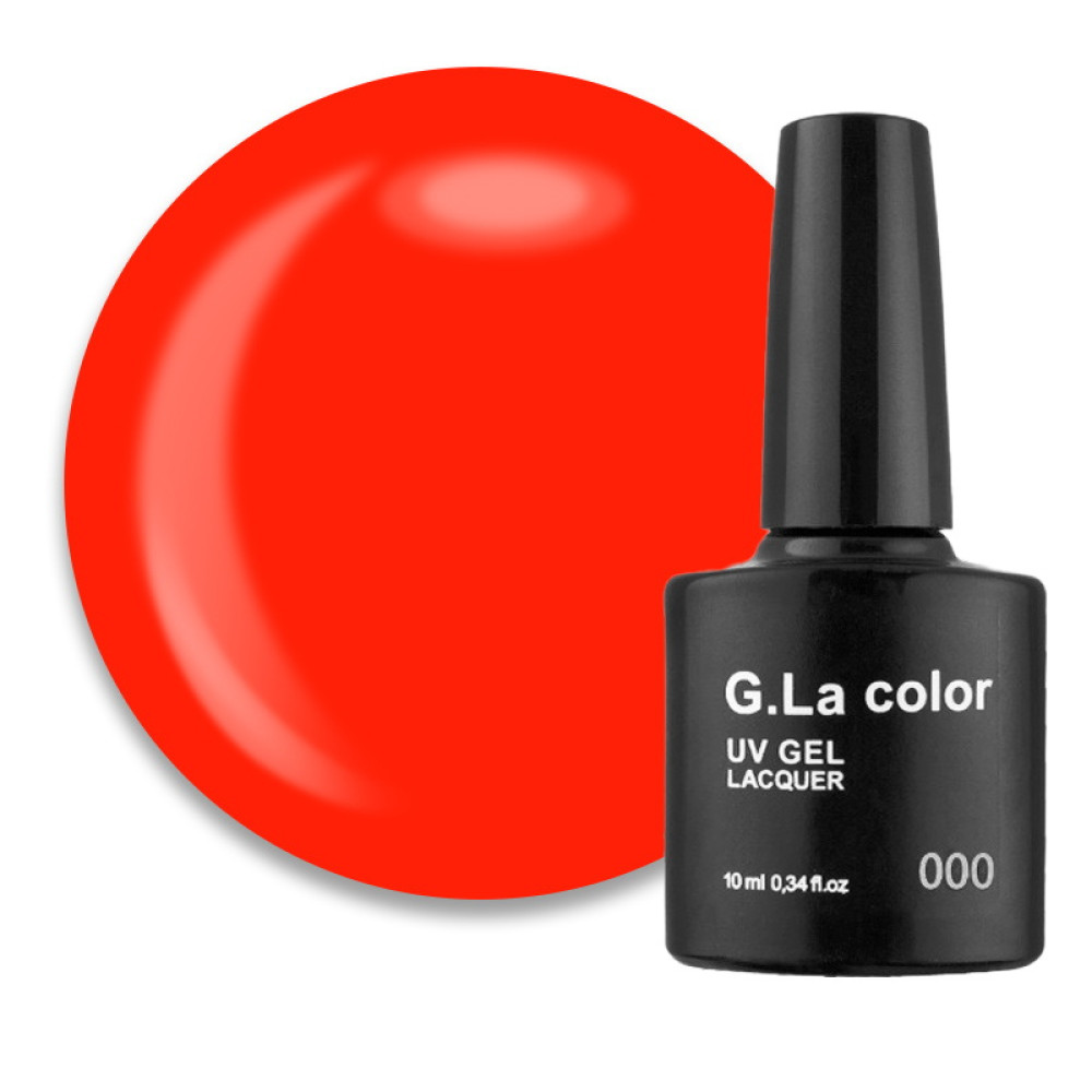 Гель-лак G.La color 236 помаранчевий. 10 мл