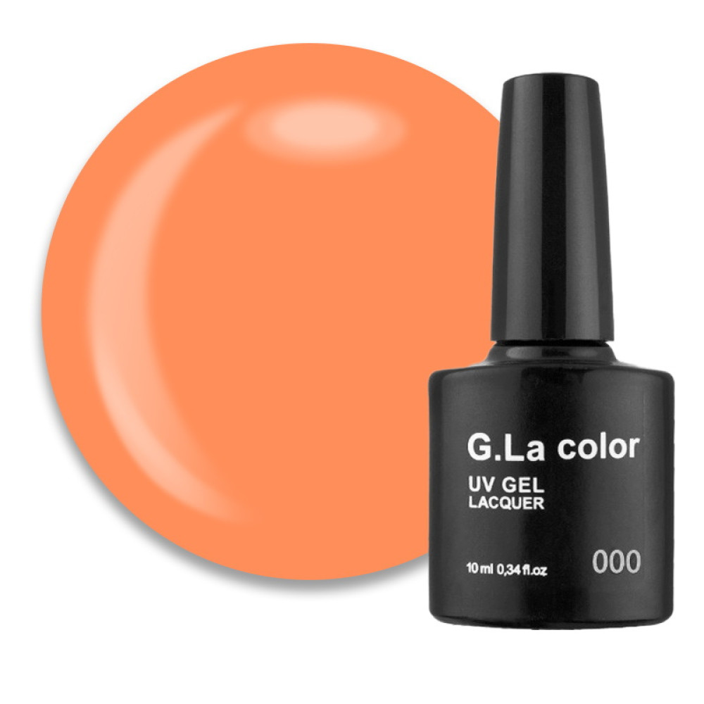 Гель-лак G.La color 238 молочный морковный. 10 мл