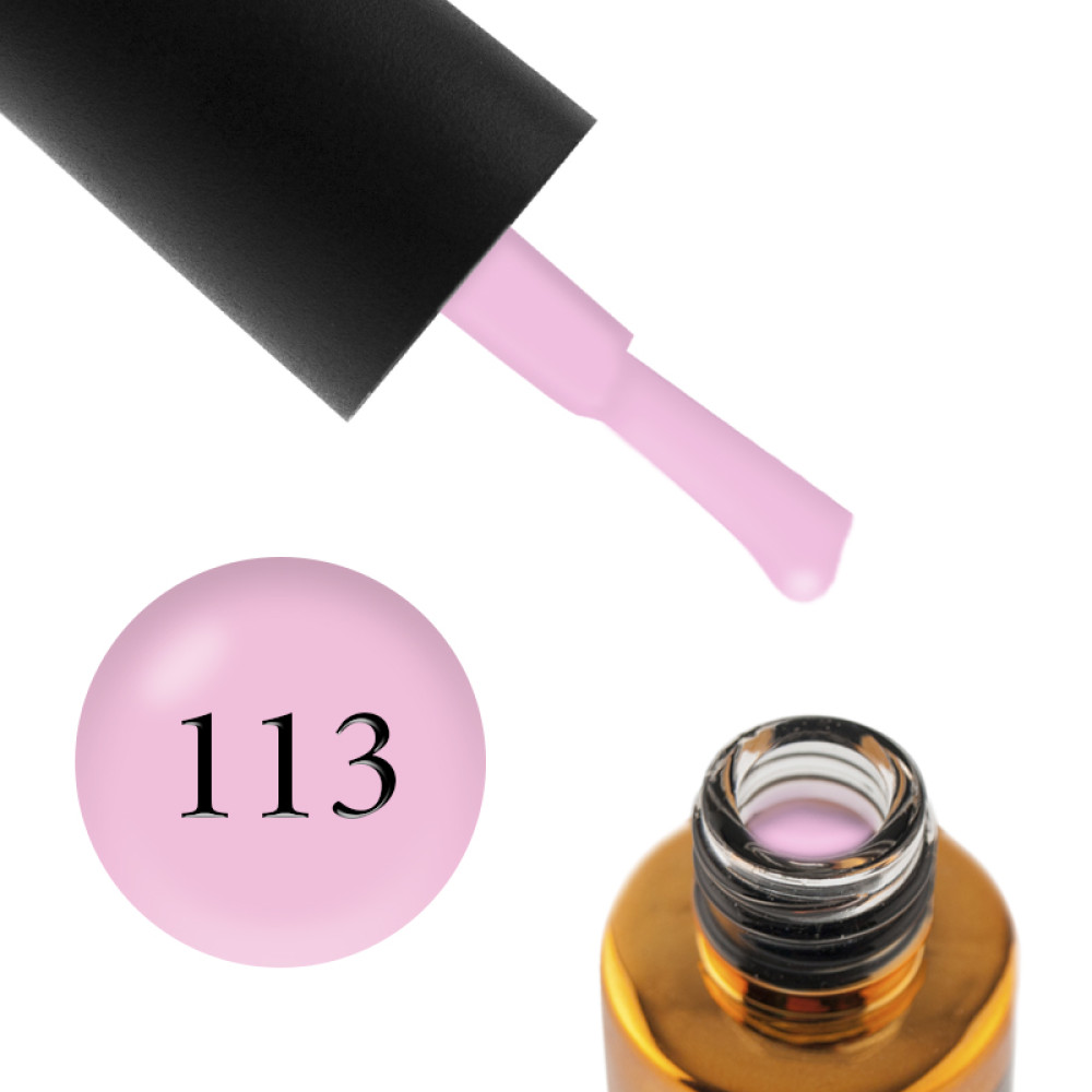 Гель-лак F.O.X Pigment 113 светлый розово-бежевый, 7 мл