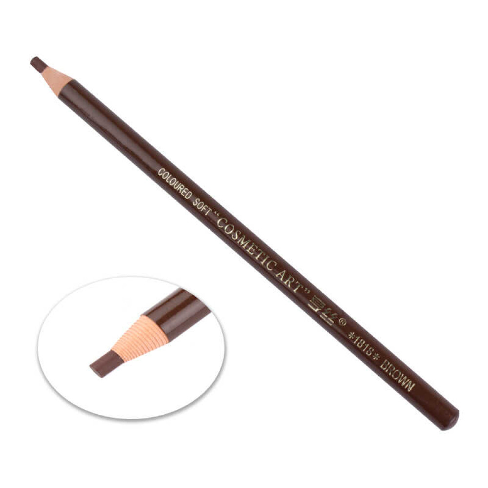 Олівець для мікроблейдінга Cosmetic Art Brown 01. світло-коричневий