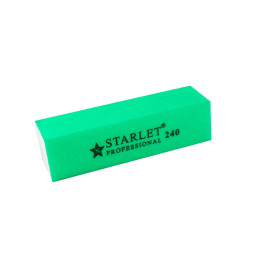 Бафик Starlet Professional 240/240 кислотный. цвет в ассортименте