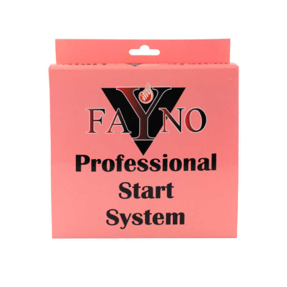Стартовый набор Fayno №5 гель-лаки 33, 34, база, топ, вспомогательные жидкости, пилка