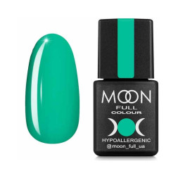 Гель-лак Moon Full Colour Summer 634 смарагдивий світлий. 8 мл