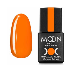 Гель-лак Moon Full Colour Neon 704 оранжевый. 8 мл