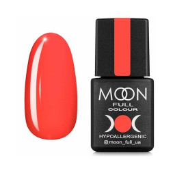 Гель-лак Moon Full Colour Neon 706 коралловый. 8 мл