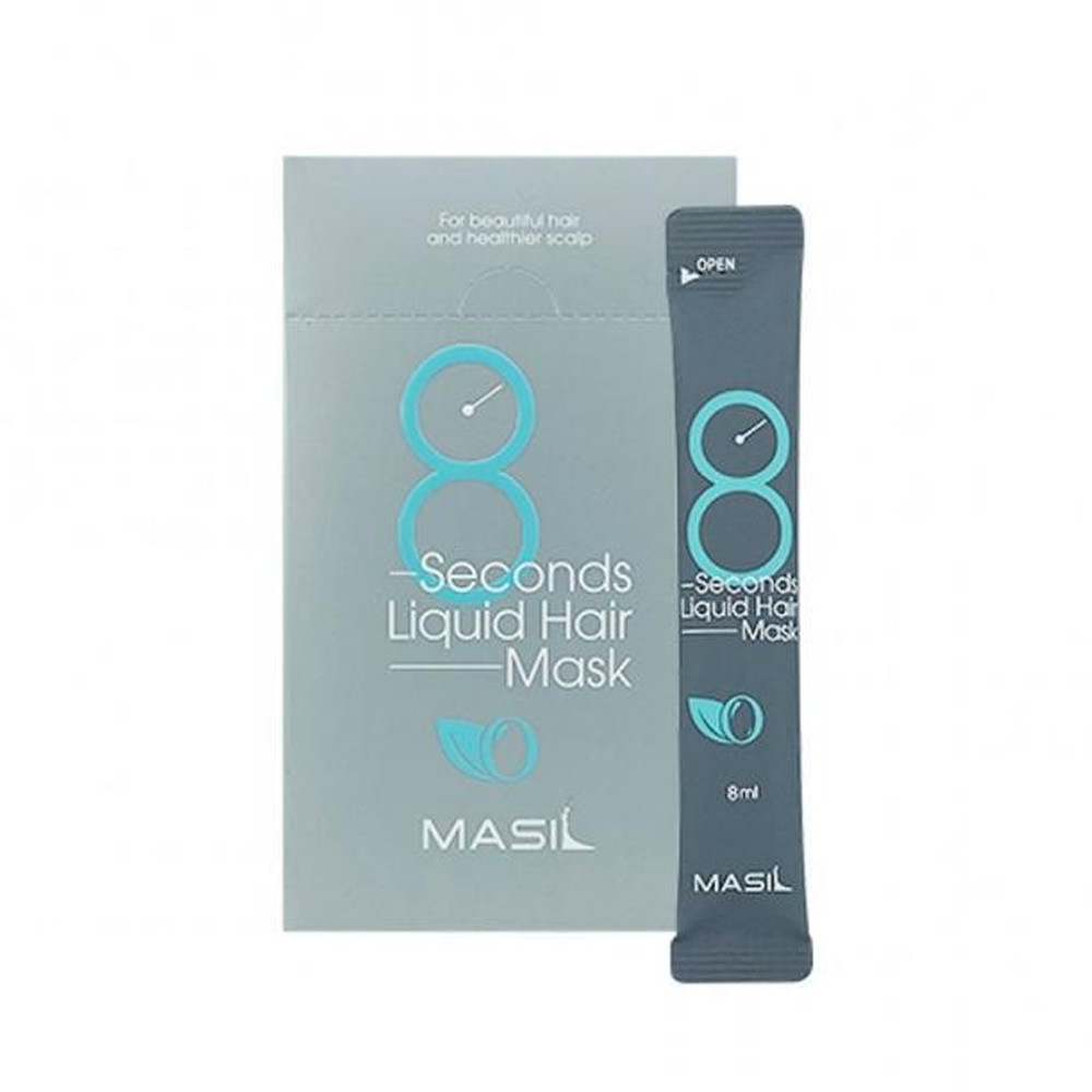 Маска-филлер для волос Masil 8 Seconds Liquid Hair Mask восстанавливающая для объема, 8 мл