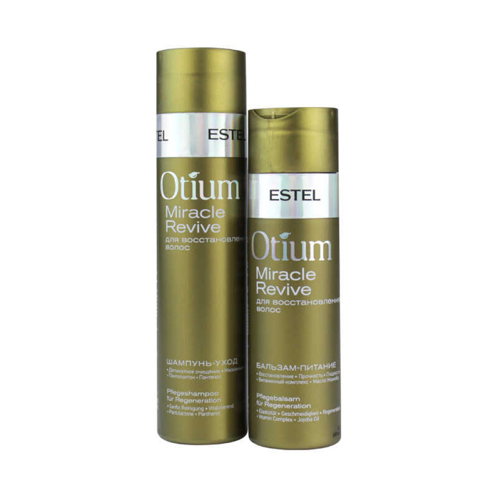 Подарунковий набір Estel Otuim Miracle Revive шампунь-догляд, бальзам-живлення для відновлення волосся
