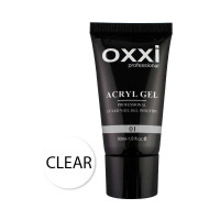 Акрил-гель Oxxi Professional Aсryl Gel 001 прозори...