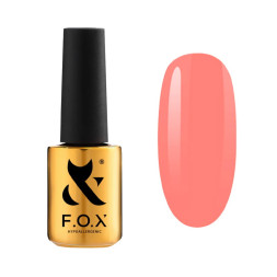 Гель-лак F.O.X Pigment 210 оранжевый неон. 7 мл