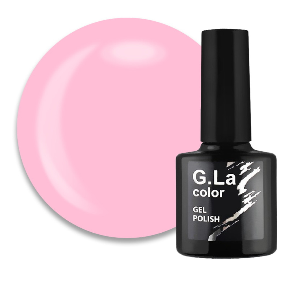 Гель-лак G.La color NEW 009 розовый барби. 10 мл