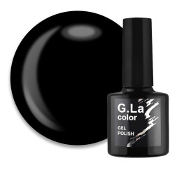Гель-лак G.La color NEW 035 чорний. 10 мл