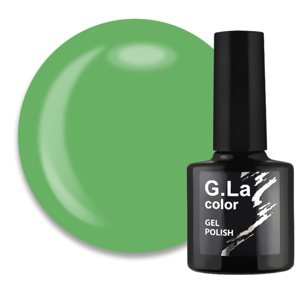 Гель-лак G.La color NEW 067 весняний зелений. 10 мл