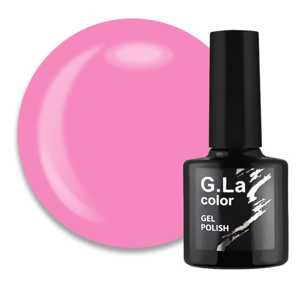 Гель-лак G.La color NEW 076. розовый. 10 мл