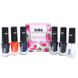 Набор чернил Inks by Naomochka Bloom Ink Set, 6 цветов, 4 мл