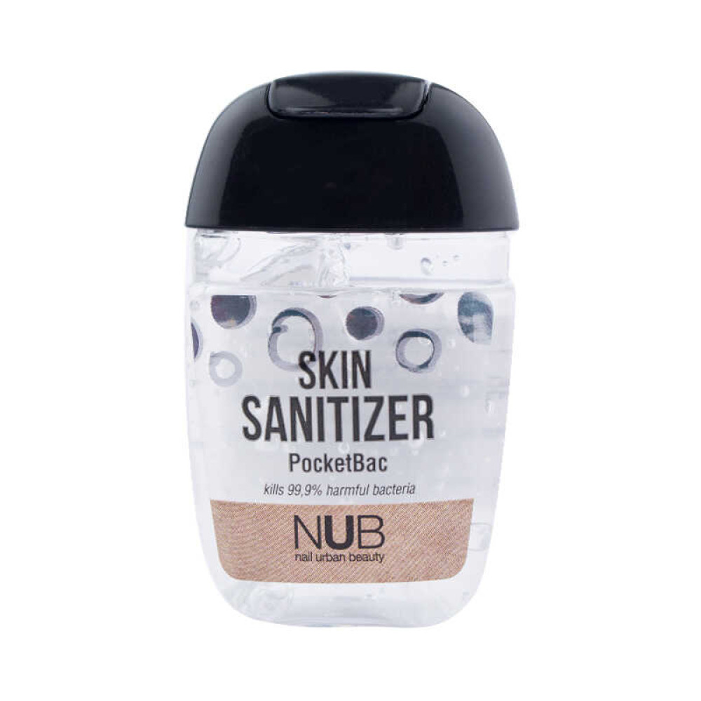 Гель антисептический для рук и кожи (санитайзер) NUB Skin Sanitizer. лайм и перечная мята. 29 мл