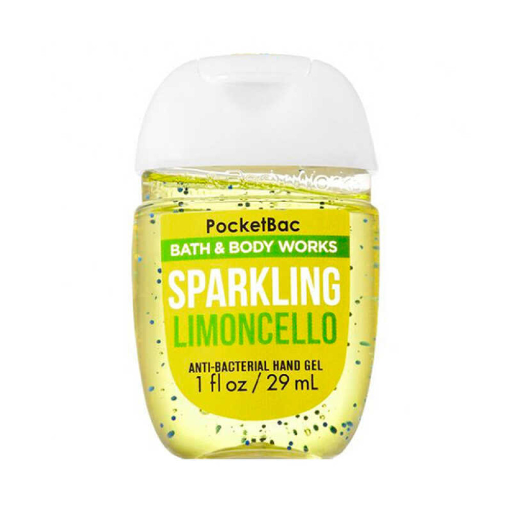 Санитайзер Bath Body Works PocketBac Sparkling Limoncello, игристое лимончелло, 29 мл